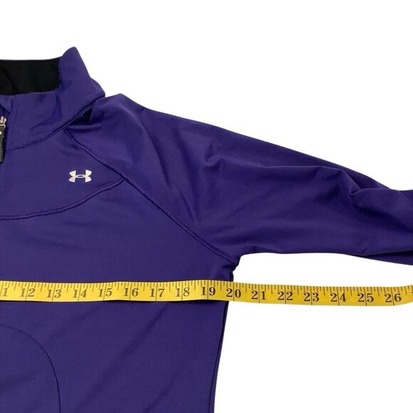 Under Armour All Season Gear Full Zip Purple Jacket Womens Size Large - Picture 6 of 9